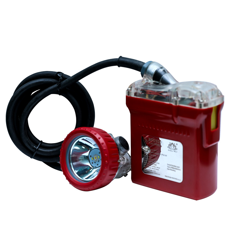 Lâmpada de tampa de mineração K5-D cor marrom